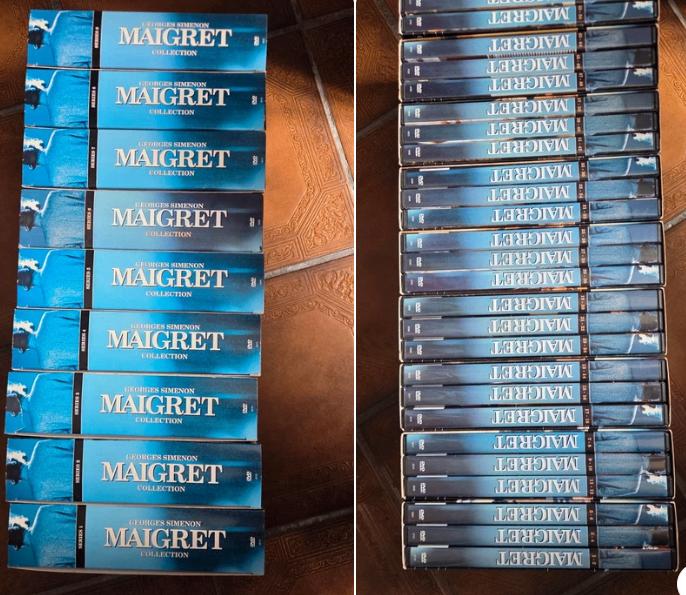 DVD Maigret Bruno Cremer - Collection Complète 1 à 9, Cd's en Dvd's, Ophalen of Verzenden, Gebruikt