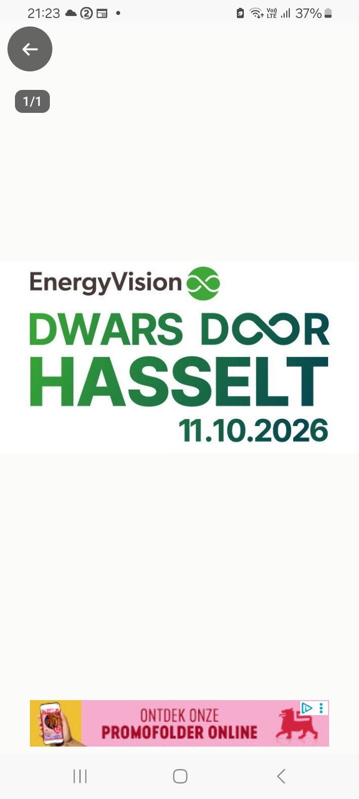 Dwars Door Hasselt (1/2 Marathon), Tickets & Billets, Une personne, Autres, Forfait, Autres types