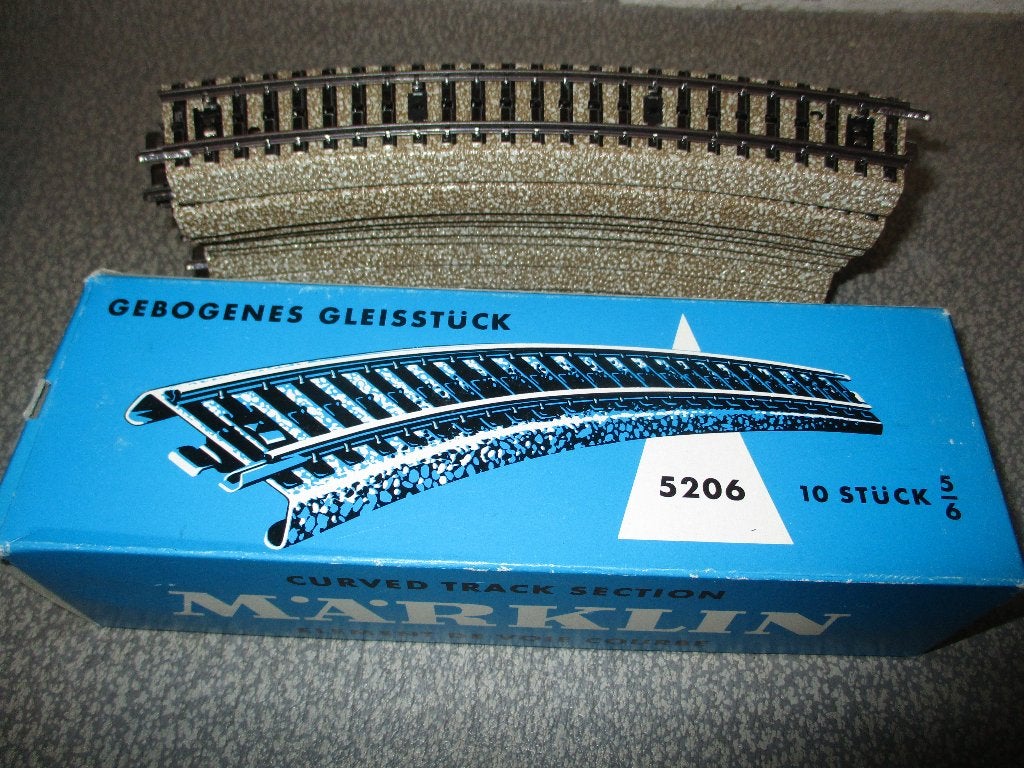 Marklin 10 rails 5206 Neufs!, Enlèvement ou Envoi, Neuf, Rails, Märklin