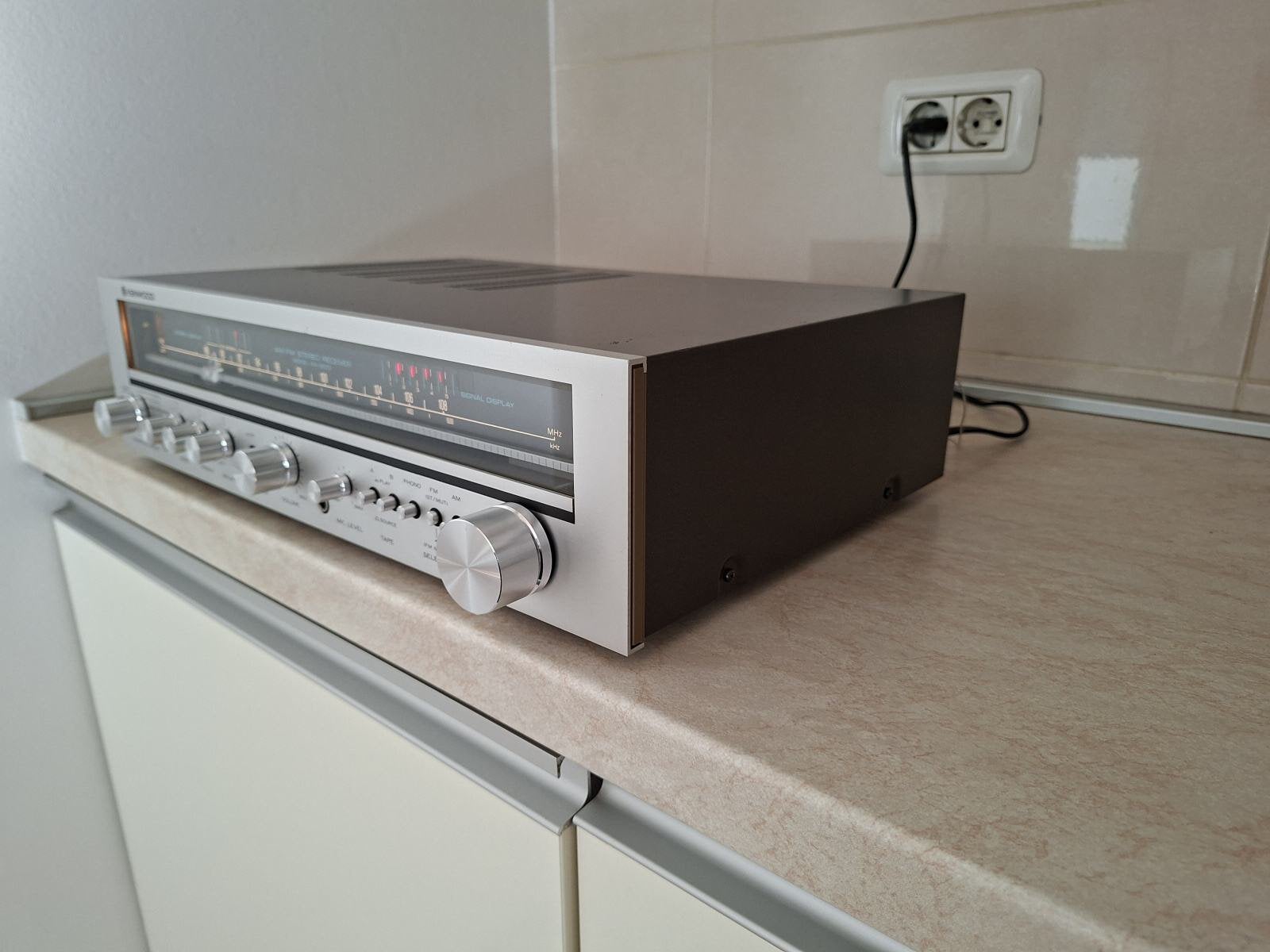 Amplificateur vintage Kenwood, TV, Hi-fi & Vidéo, Enlèvement, Comme neuf