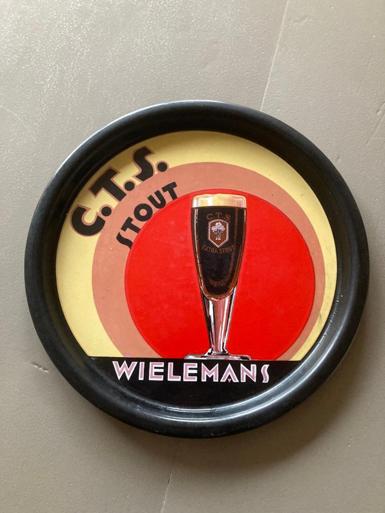 Plateau Wielemans CTS en émail stout, Collections, Enlèvement ou Envoi, Comme neuf