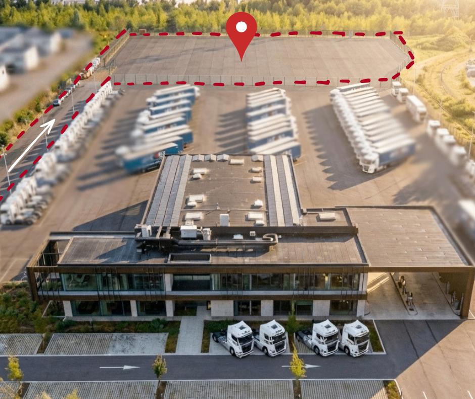 20.000 m² volledig beveiligde buitenopslag te huur, 20000 m², Location, Terrain ou Parcelle