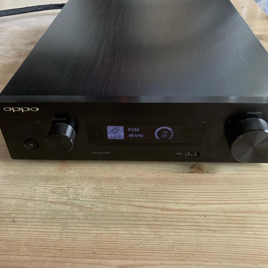 OPPO Sonica DAC Hoge-Resolutie Audio Converter, Ophalen of Verzenden, Gebruikt