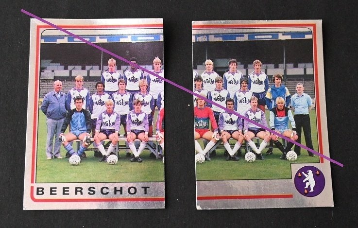 Autocollants Panini/Football 86/Beerschot/Photo d'équipe 2, Collections, Articles de Sport & Football, Envoi, Utilisé, Affiche, Image ou Autocollant