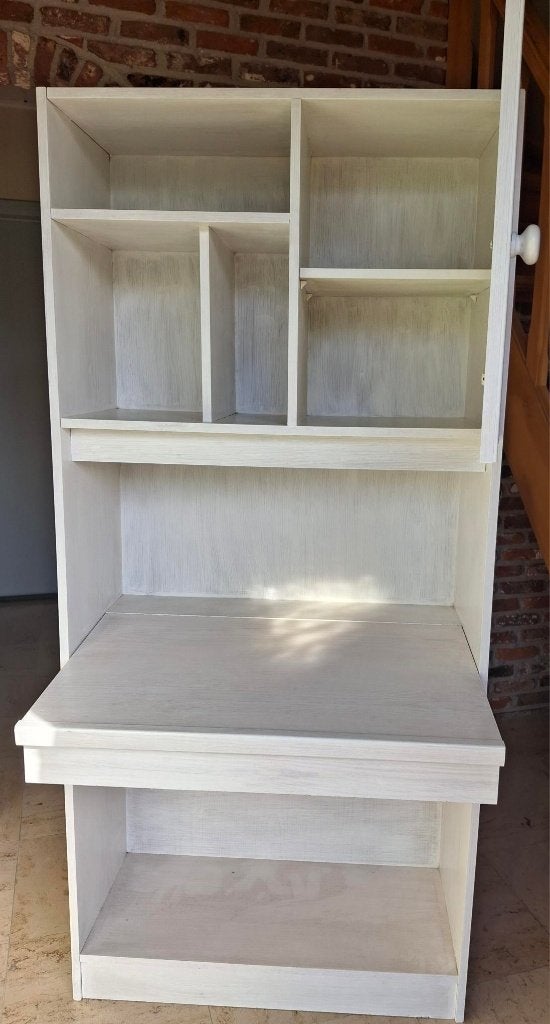 Bureau voor studenten, Huis en Inrichting, Ophalen, Met lades, Gebruikt, 80 cm