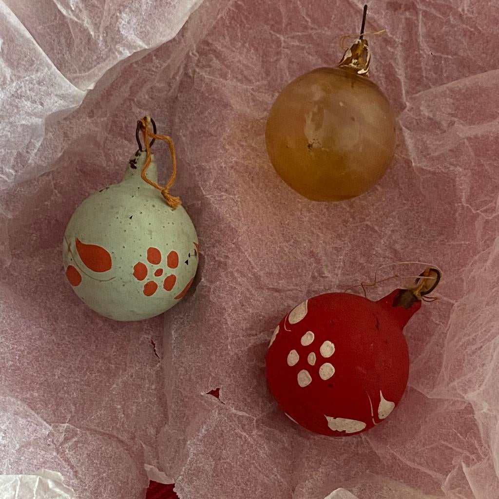Boules de Noël, vintage et rares, Divers, Enlèvement ou Envoi, Comme neuf