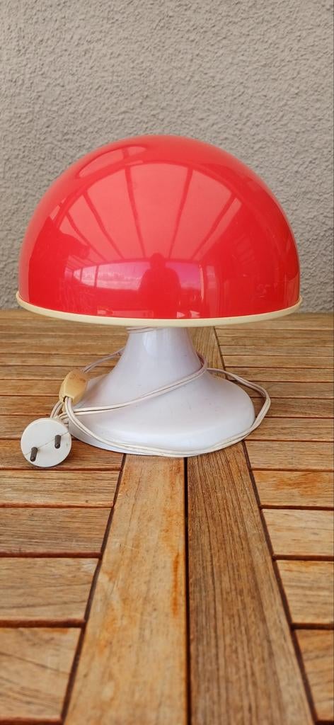 Paddenstoellamp, Ophalen