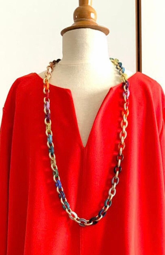Mayerline store prachtig prachtig eiland ketting, Handtassen en Accessoires, Ophalen