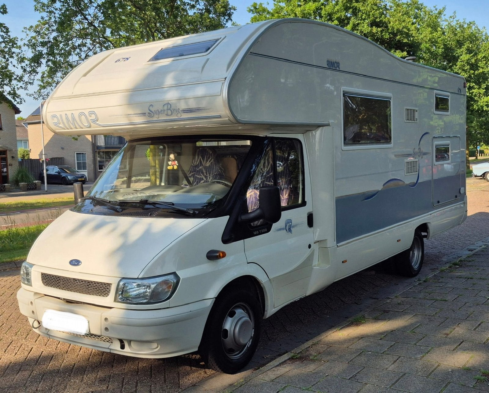 Rimor Super Brig 678 op Ford – Bouwjaar 2002 – 2.4 TDDI, Caravans en Kamperen, Mobilhomes, Alkoof, Ringverwarming, Ford, Particulier
