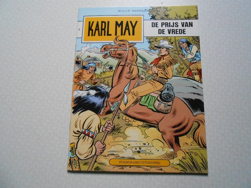 Karl May 81 De prijs van de vrede 1984 1 ste druk., Boeken, Willy Vandersteen, Eén stripboek, Nieuw, Ophalen of Verzenden