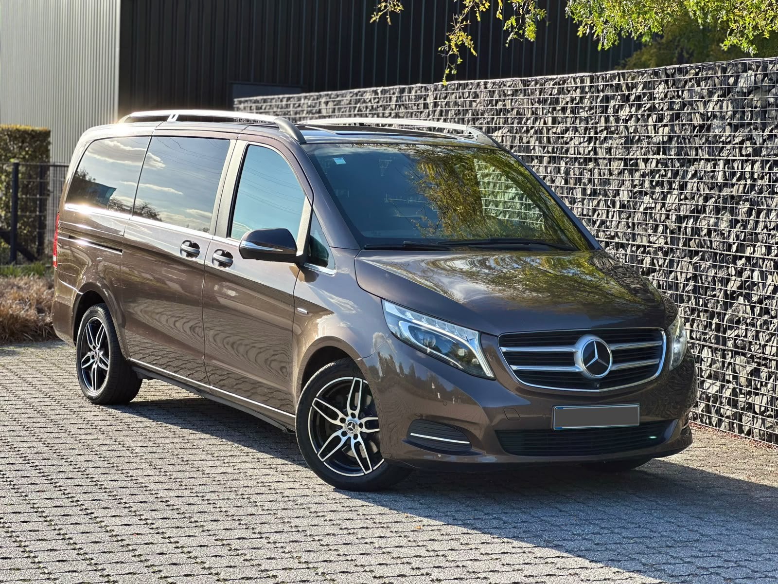 Cargo léger Mercedes V250, Autos, Cuir, Achat, Entreprise, Noir