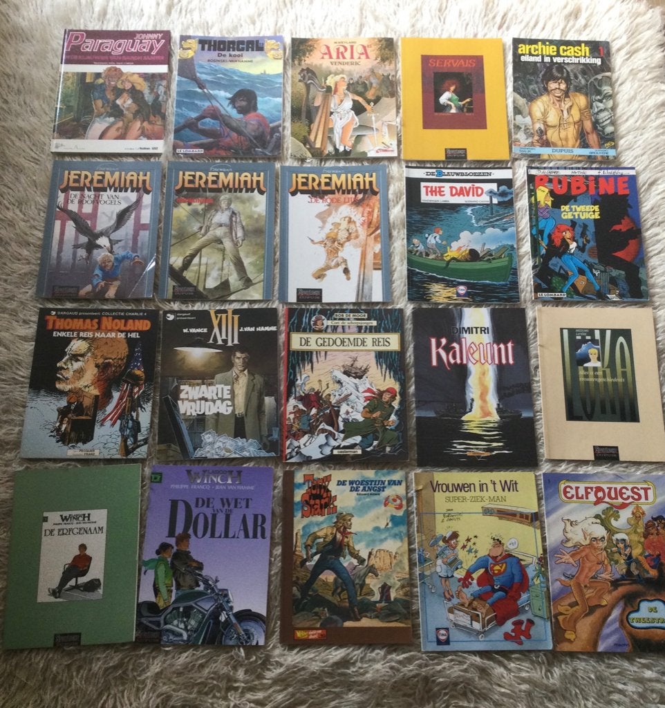 20 strips, Boeken, Meerdere comics, Ophalen of Verzenden, Zo goed als nieuw