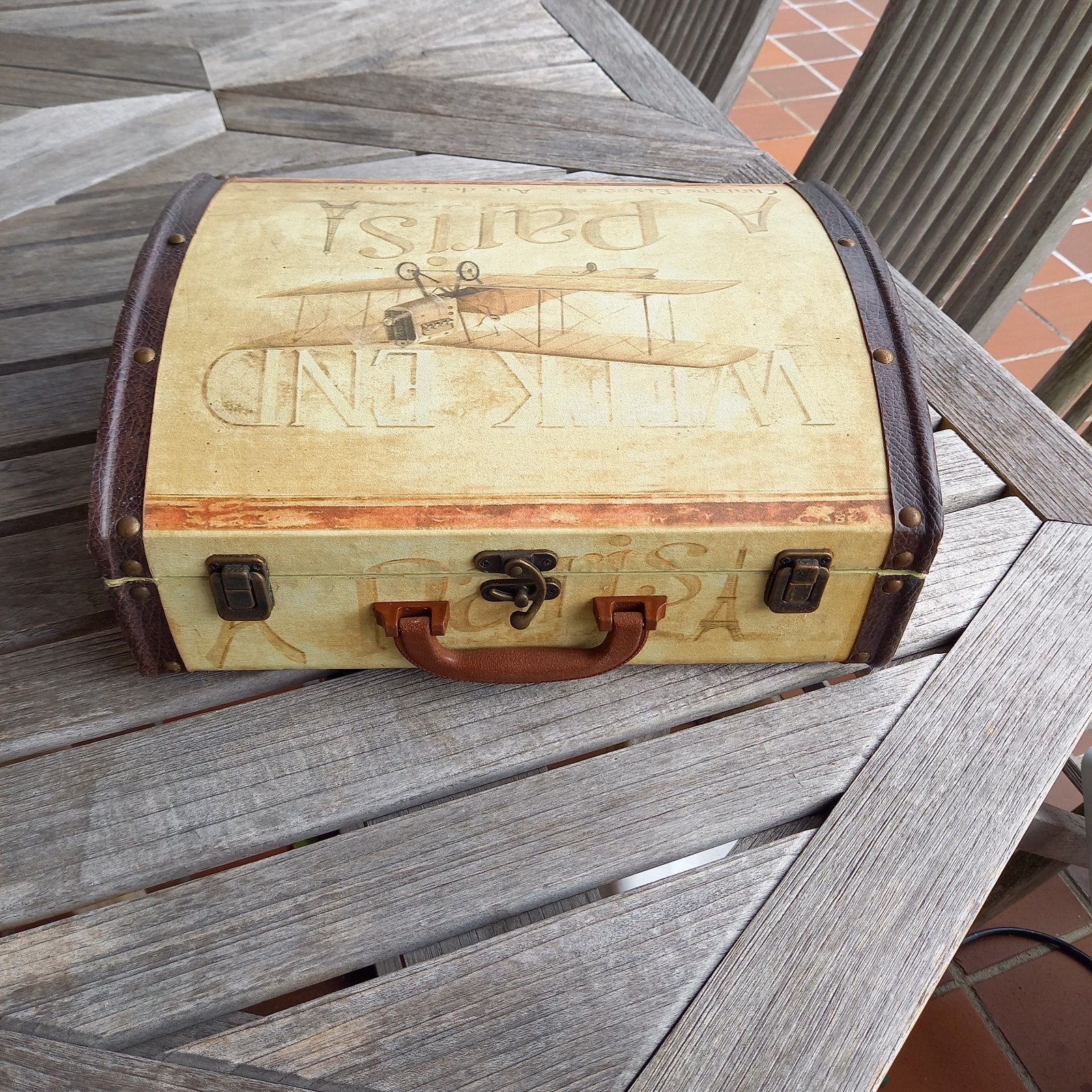 decoratieve houten opbergkoffer, Huis en Inrichting, Ophalen