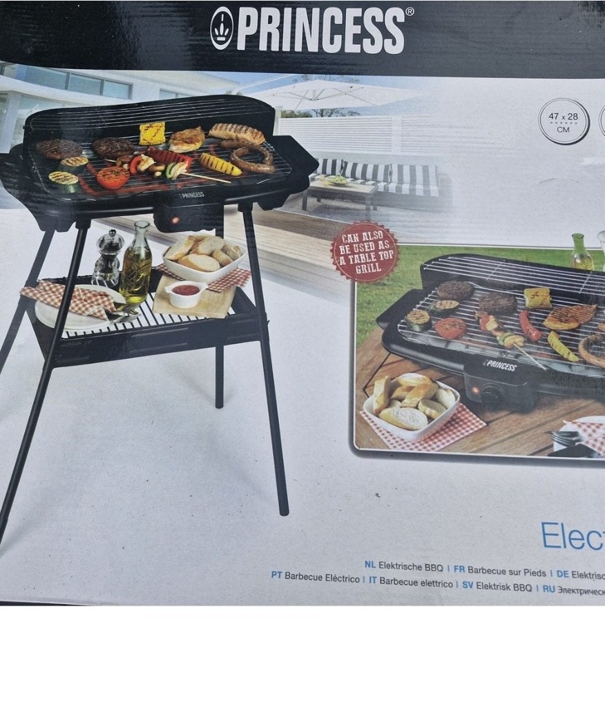 Elektrische barbecue in zeer goede staat, Ophalen of Verzenden, Zo goed als nieuw, Tafelgrill