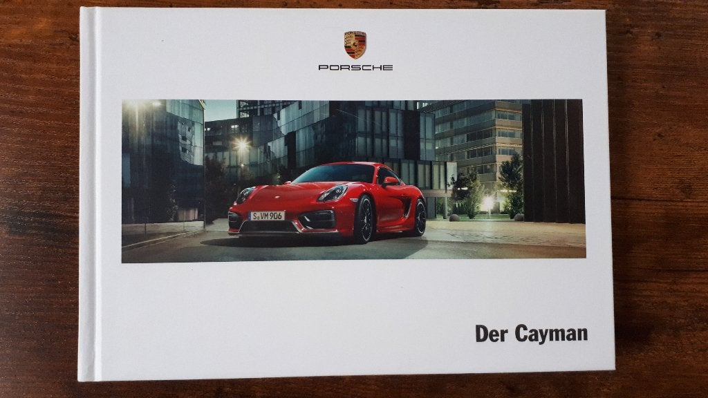 PORSCHE  CAYMAN     03/2014, Livres, Enlèvement ou Envoi, Neuf, Porsche