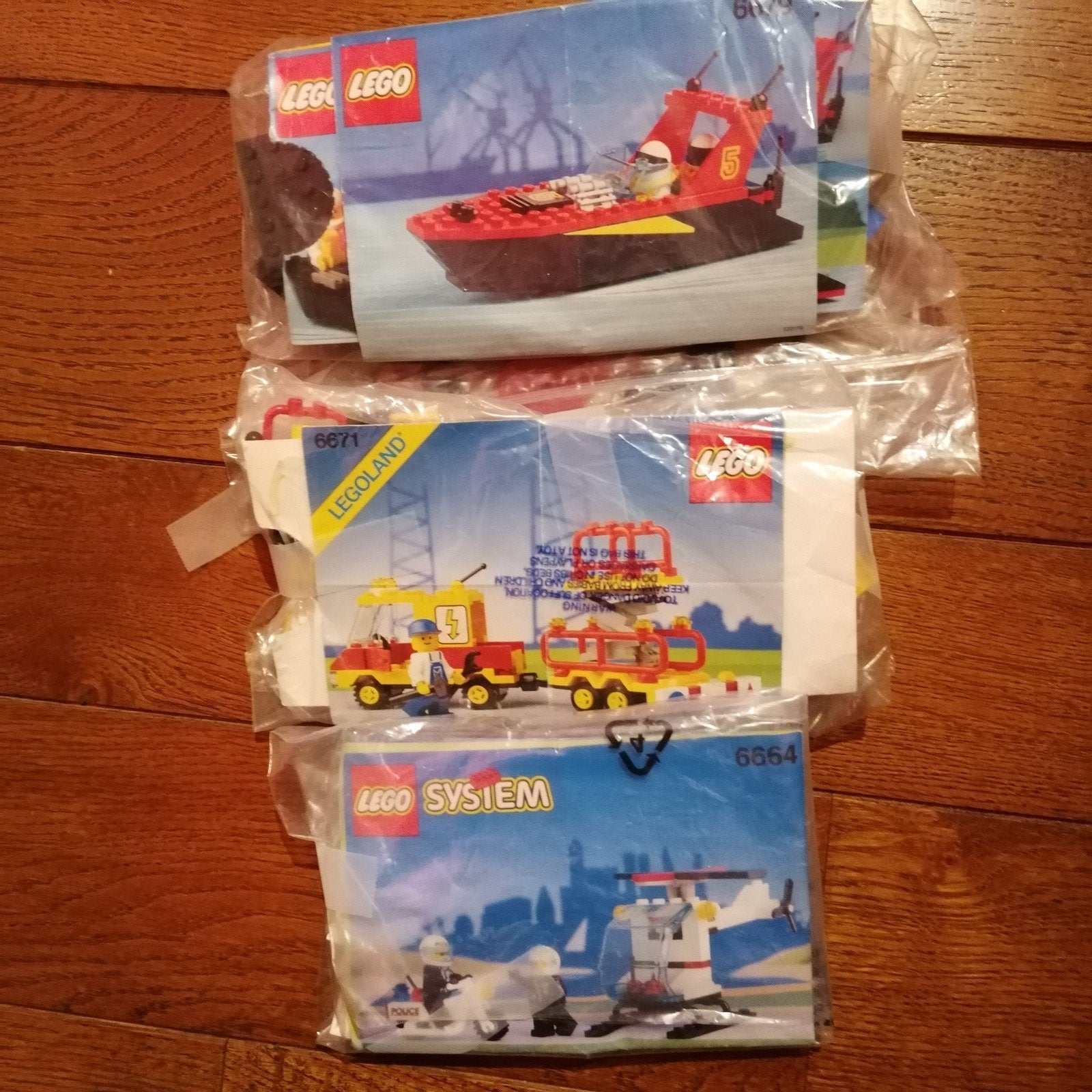 ensemble de 3 sets de Lego, Enlèvement ou Envoi, Lego
