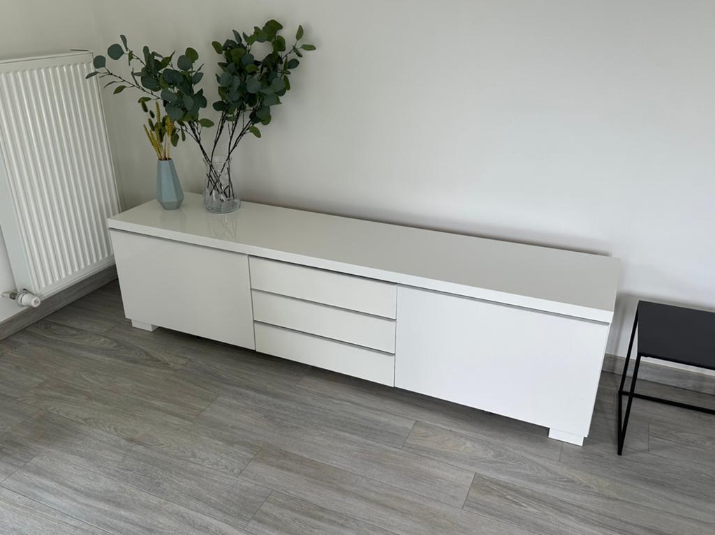 Tv-meubel Ikea, Huis en Inrichting, Ophalen, Gebruikt, 150 tot 200 cm, Minder dan 100 cm