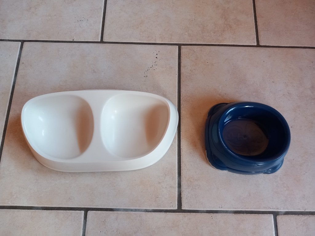 2 gamelles pour chat, Enlèvement ou Envoi, Utilisé