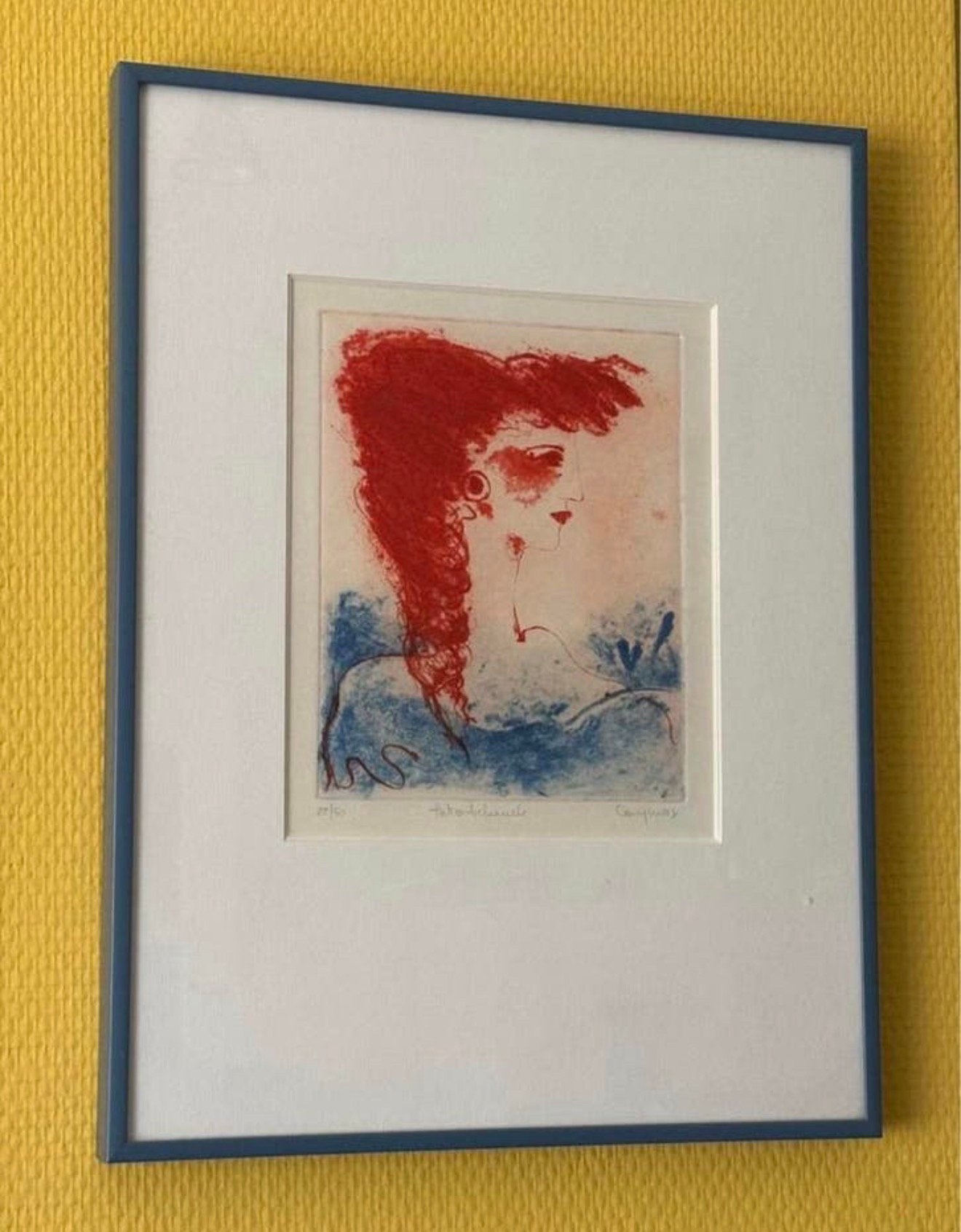 Katrien Caymax - grafiek - Het onbekende, Antiquités & Art, Numéroté, Enlèvement, Eau-forte
