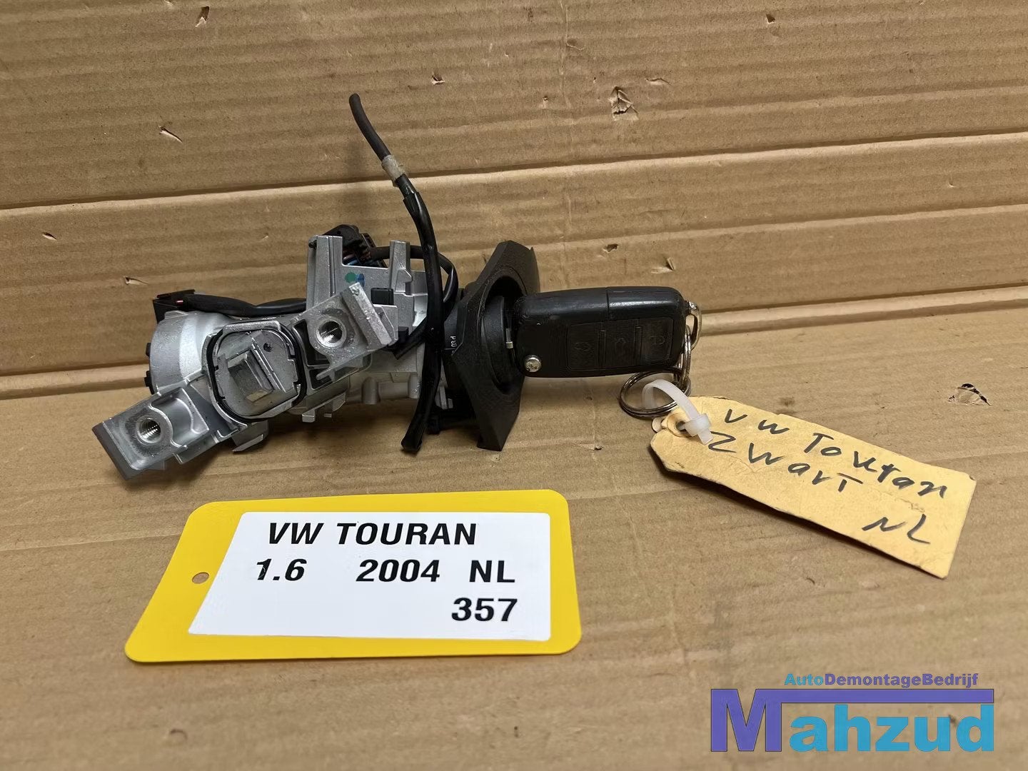 VW TOURAN Contactslot met sleutel 2003-2010, Auto-onderdelen, Gebruikt, Volkswagen, Volkswagen AG, Vw@volkswagen.de