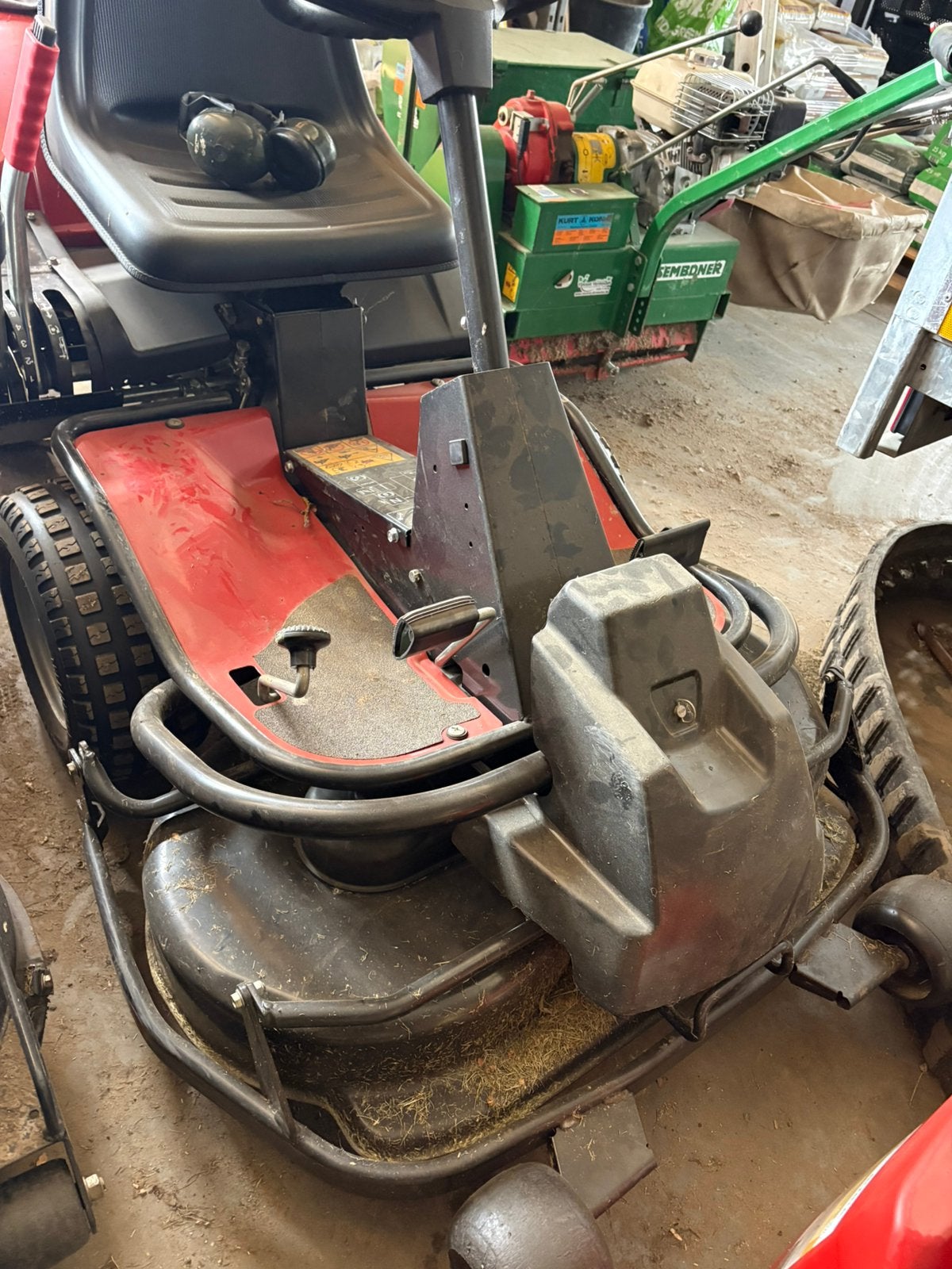 Jonsered frontmaaier, Tuin en Terras, Zitmaaiers, Gebruikt, 90 tot 120 cm, Elektrische starter, Mulchfunctie, Ophalen