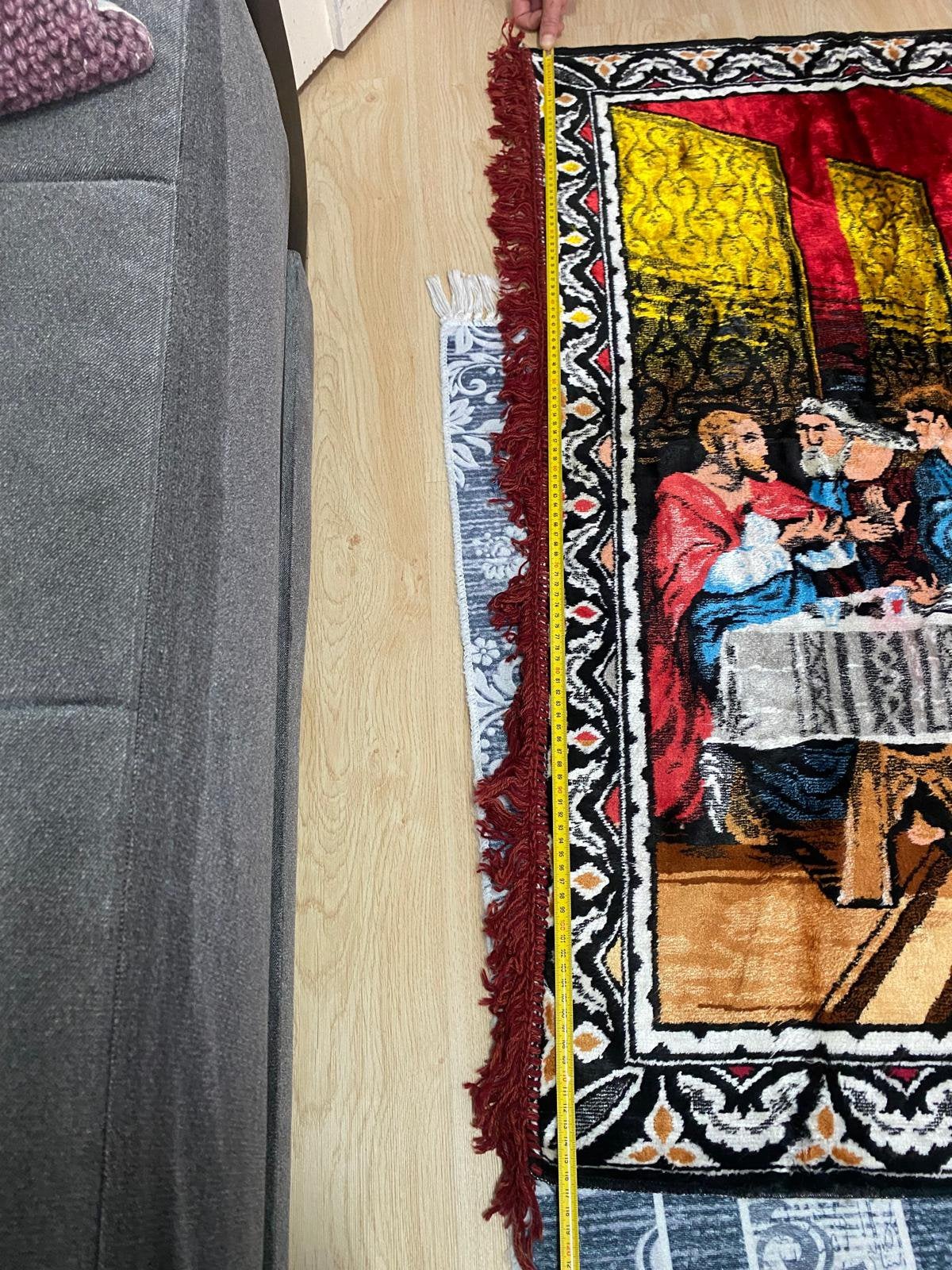 Vintage collection tapis jésus christ, Antiquités & Art, Enlèvement ou Envoi