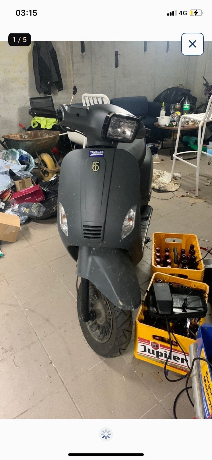 Btc scooter, Fietsen en Brommers, Ophalen, Zo goed als nieuw