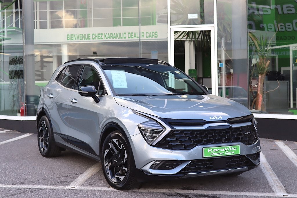 KIA SPORTAGE 1.6T-GDI AWD 150CV MHEV GT-LINE BOITE AUTO PANO, Autos, Kia, Cuir, Argent ou Gris, Achat, Euro 6