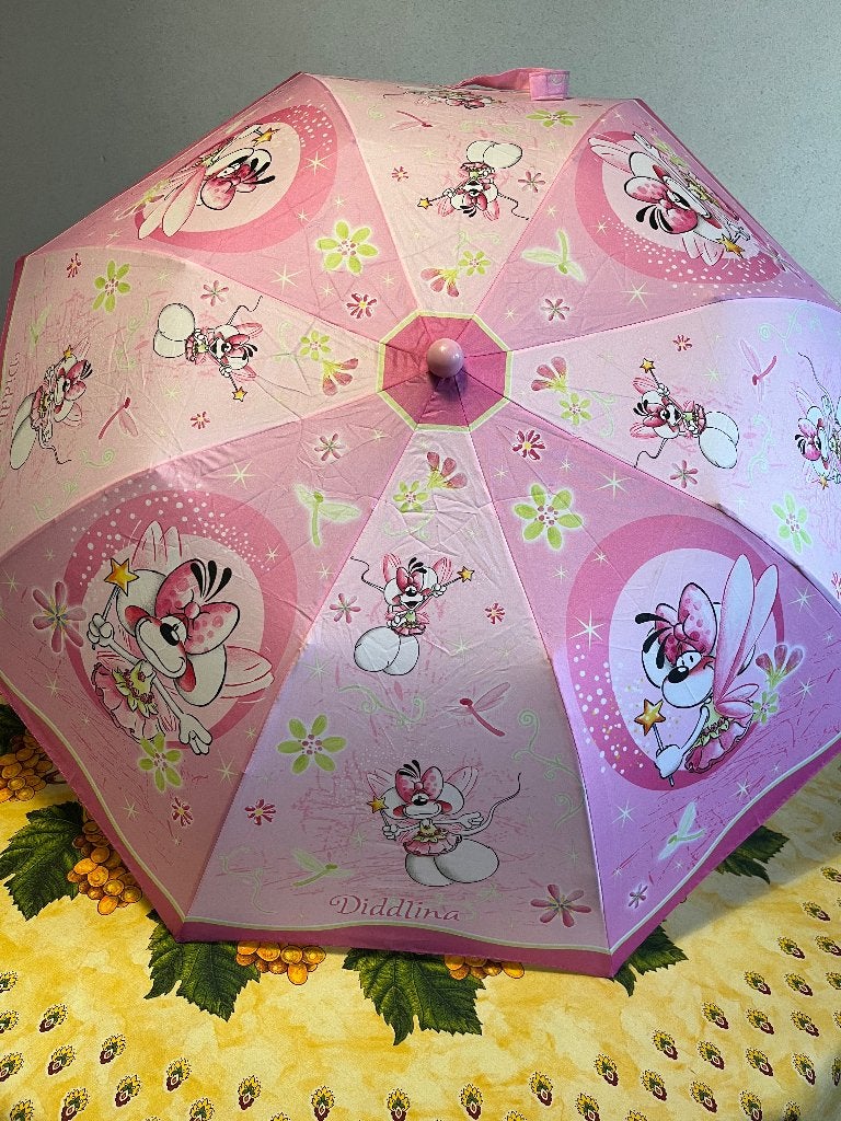 NEUF parapluie Diddlina, Neuf, Fermeture velcro, Rose, Enlèvement