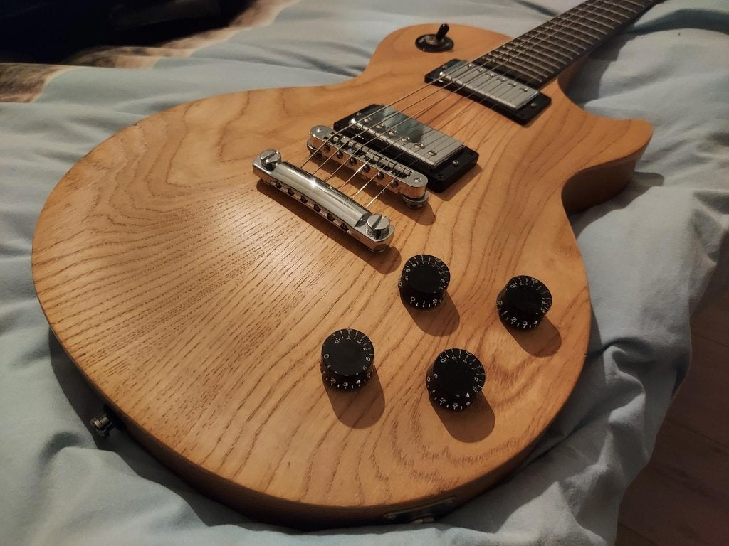 gibson les paul 2004 swamp ash, Muziek en Instrumenten, Ophalen, Zo goed als nieuw, Solid body, Gibson