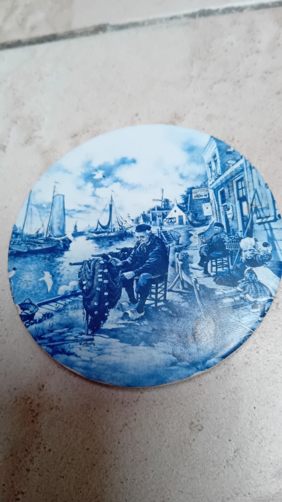 Sous verre en Delft, Antiquités & Art, Enlèvement