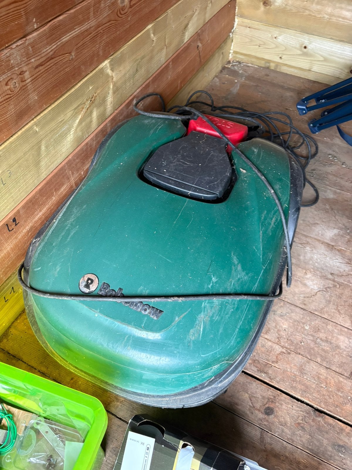 Te koop Robotgrasmaaier, Ophalen, Gebruikt, 20 tot 25 cm, Bestuurbaar via app
