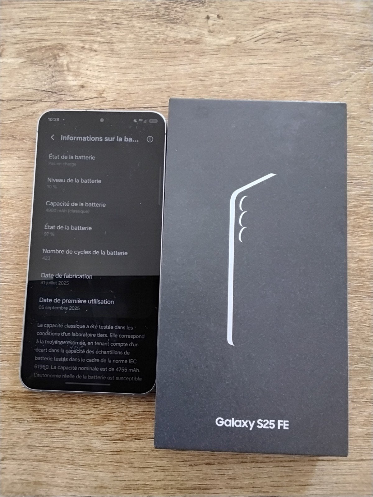 SAMSUNG S25 FE 128go BLUE NAVY, Télécoms, Téléphonie mobile | Samsung, Autres modèles, 10 mégapixels ou plus, Enlèvement ou Envoi