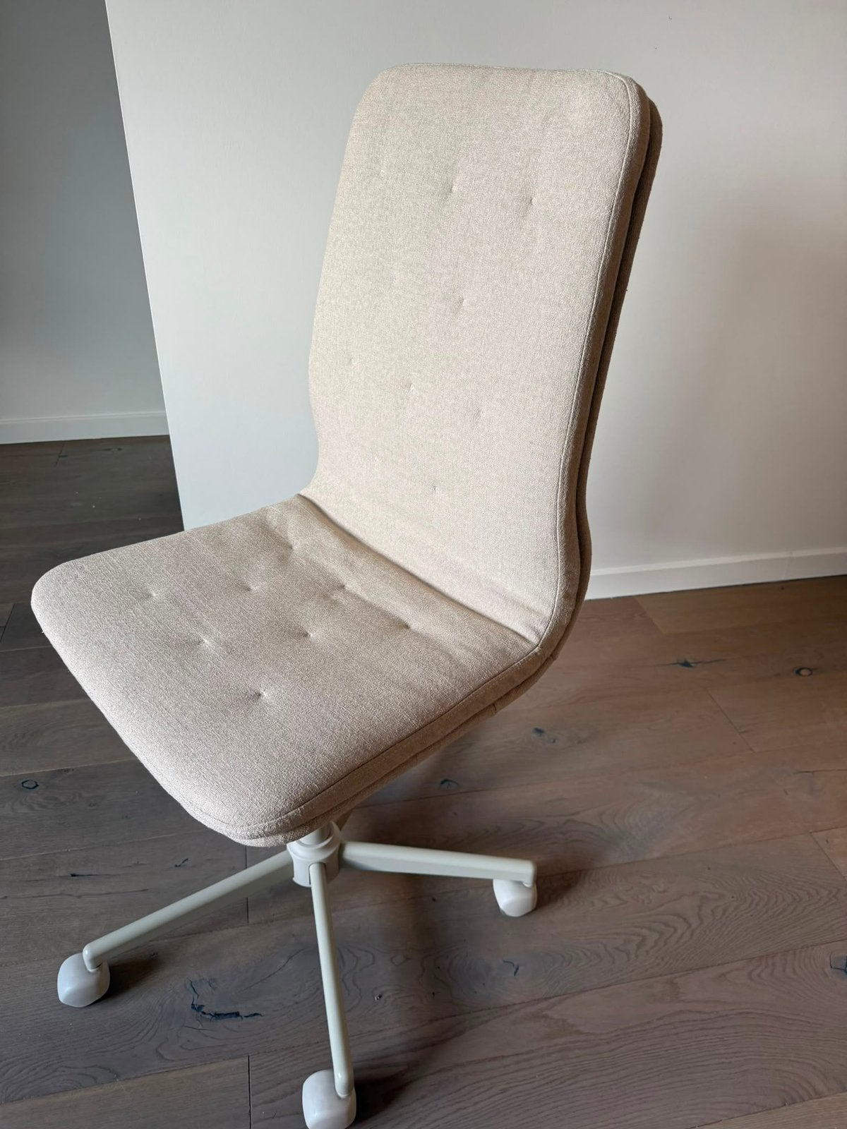 Bureaustoel beige Ikea als nieuwe, Enlèvement, Comme neuf, Beige, Chaise de bureau