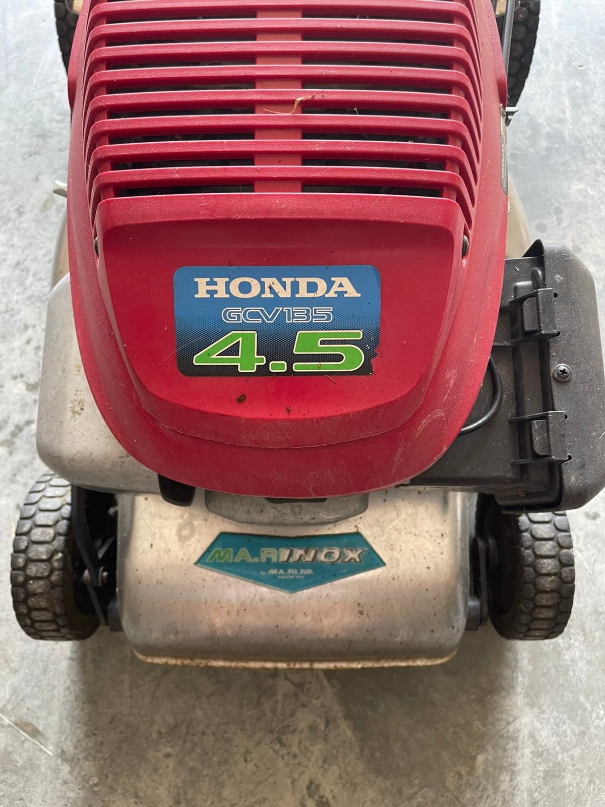 Honda grasmaaier, Ophalen, Cirkelmaaier, Gebruikt, Opvangbak