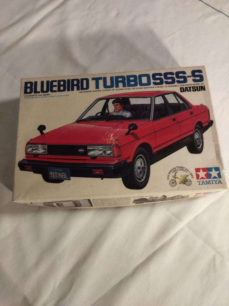 Tamiya Vintage Bluebird Turbo SSS, Hobby en Vrije tijd, Ophalen of Verzenden, Tamiya