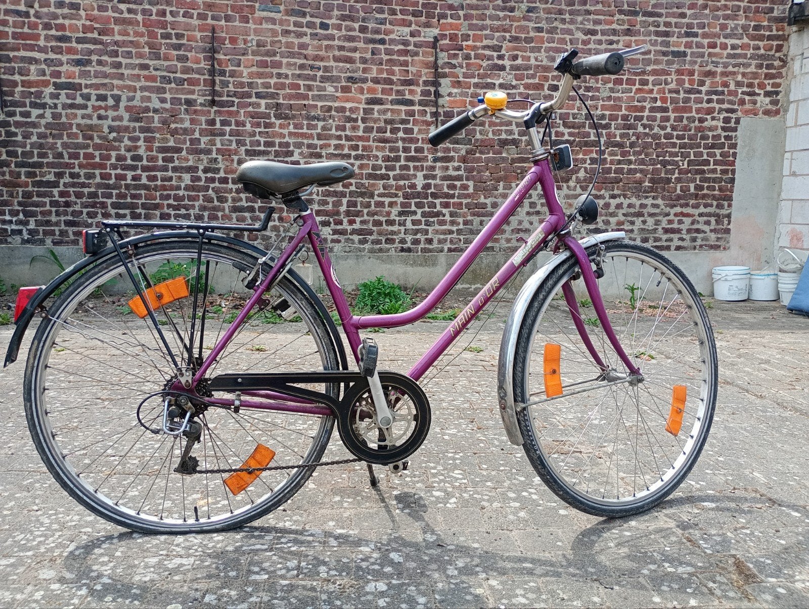 fiets, Fietsen en Brommers, Ophalen, Gebruikt, Velgrem