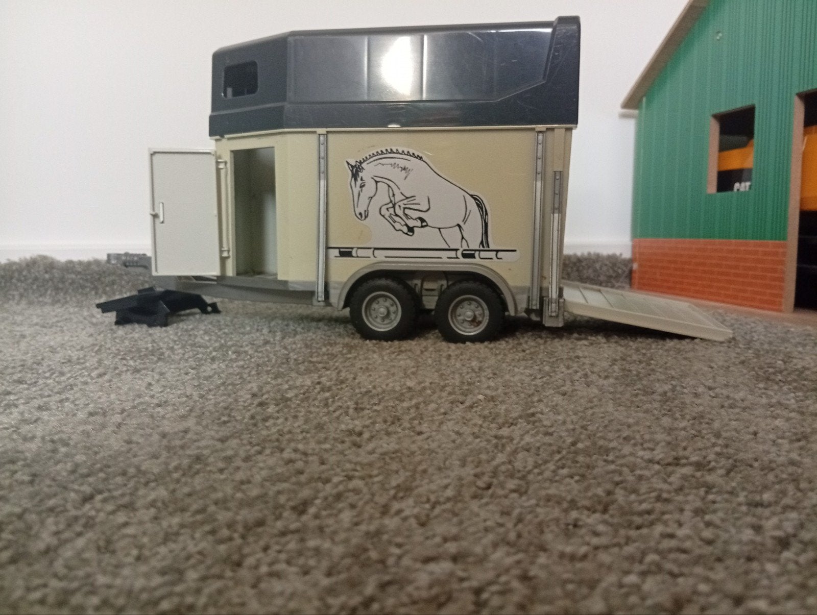 Paarden aanhanger, Ophalen, Gebruikt, Overige materialen, 2-paards trailer