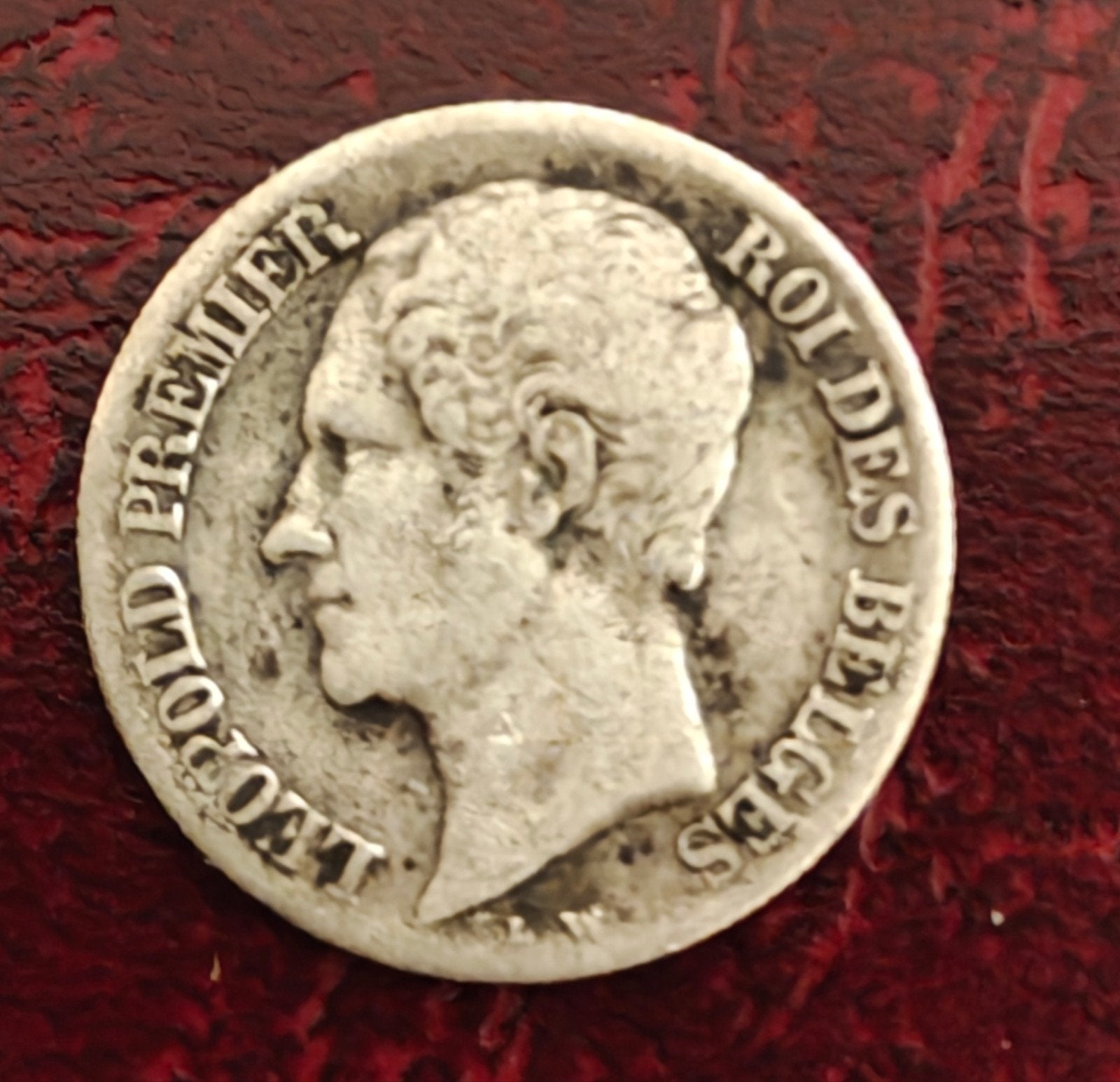 20 centiem 1853 Leopold I Zilver, Ophalen of Verzenden, Zilver, Zilver
