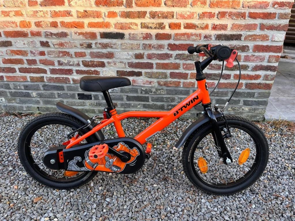 Fiets Decathlon Btwin 500 robot, Vélos & Vélomoteurs, Vélos | Garçons, Comme neuf, 16 pouces, Frein à main, Enlèvement