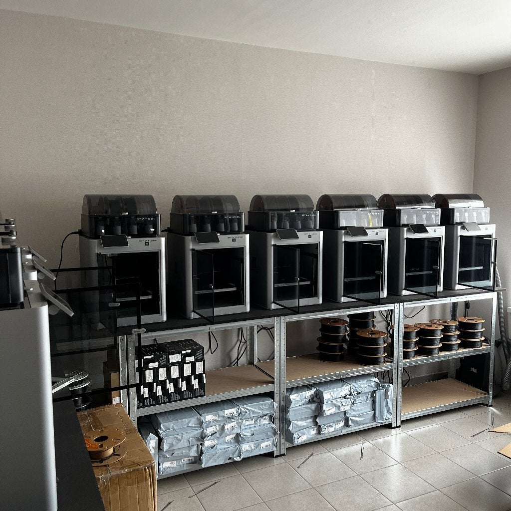 Bambu X1C + AMS 2 Pro printers te koop, Computers en Software, 3D Printers, Ophalen, Gebruikt, Filament, Ingebouwde Wi-Fi