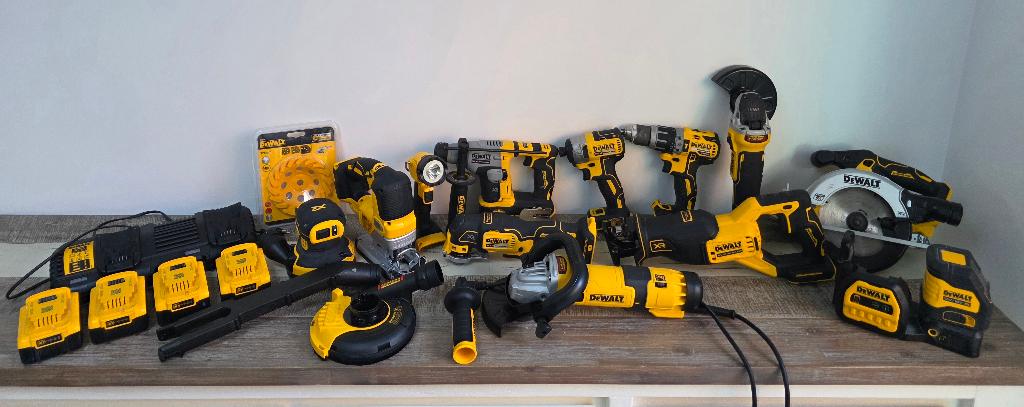 PACK DEWALT XR COMPLET – TVA DÉDUCTIBLE – SOUS GARANTIE, Ophalen, Zo goed als nieuw, Boormachine, Variabele snelheid