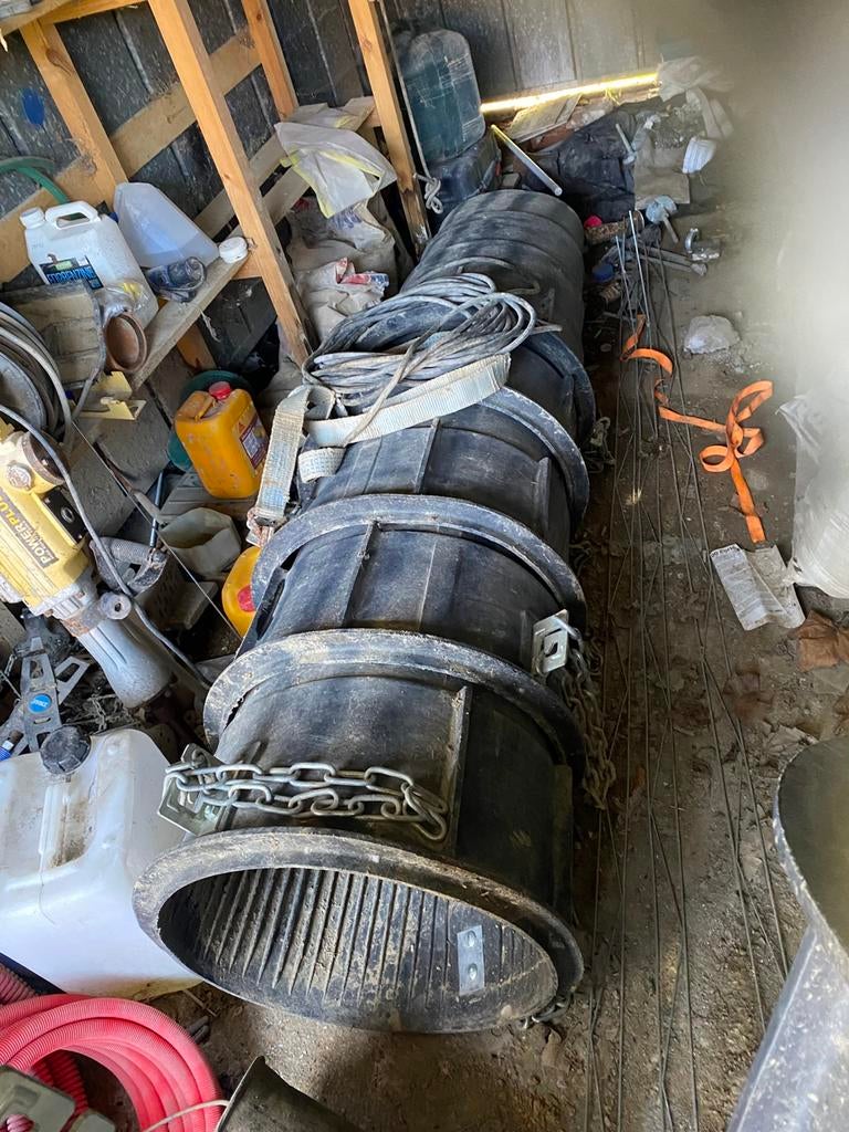 Goulottes de chantier, Bricolage & Construction, Enlèvement, Utilisé