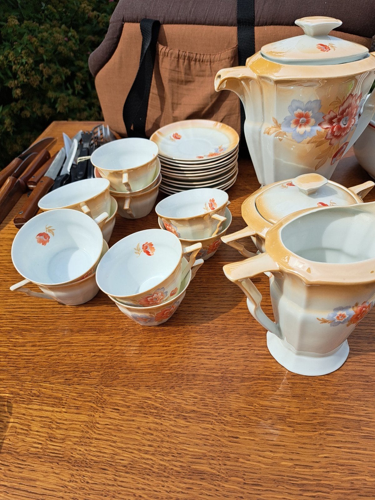 Mooi servies, Enlèvement