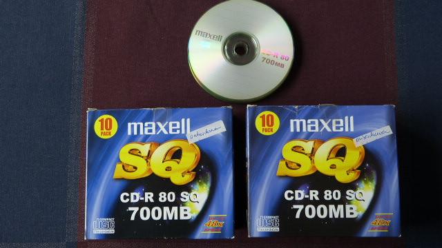 Maxell CD-R 80 SQ, Ophalen of Verzenden, Nieuw, Cd, Diverse merken