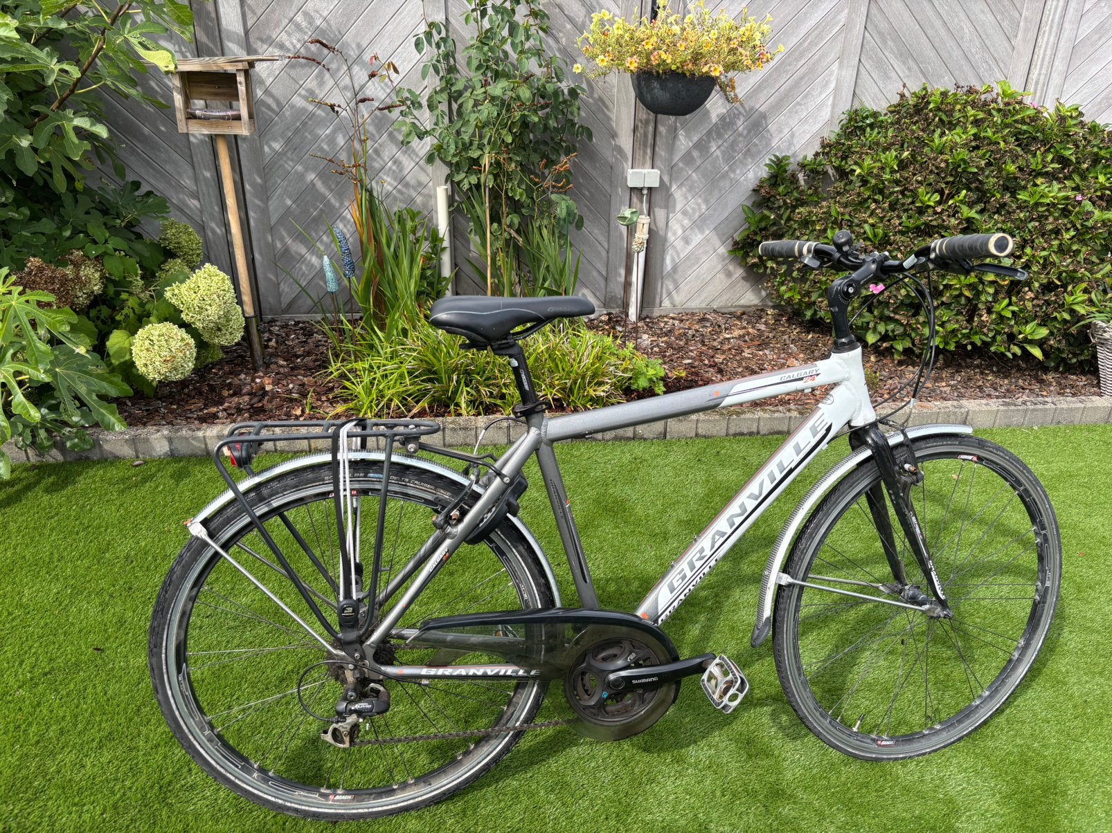 Granville herenfiets, Fietsen en Brommers, Gebruikt, Velgrem, Versnellingen, 49 tot 53 cm