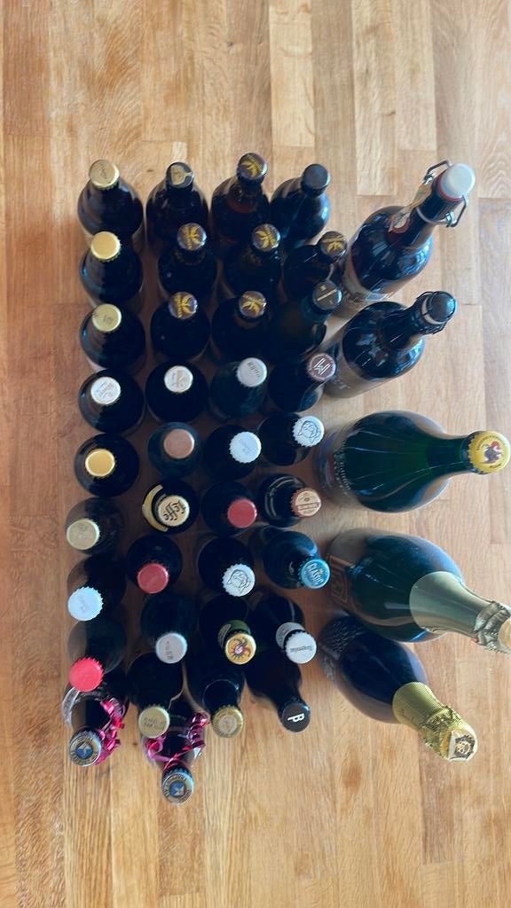 52 bières dont 2 magnum et 2 coffrets, Enlèvement, Comme neuf