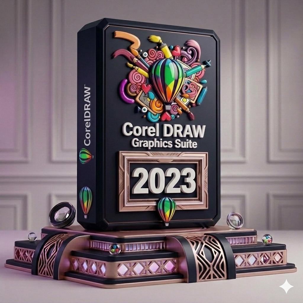 CorelDRAW Graphics Suite 2023, Computers en Software, Ontwerp- en Bewerkingssoftware, Ophalen, Nieuw, Windows