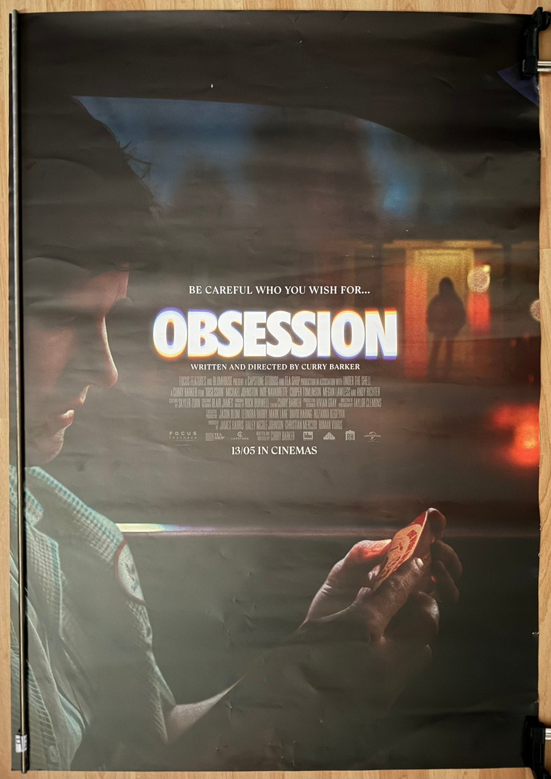 Orignele cinema poster, Ophalen, Rechthoekig Staand, Deurposter of groter, Zo goed als nieuw