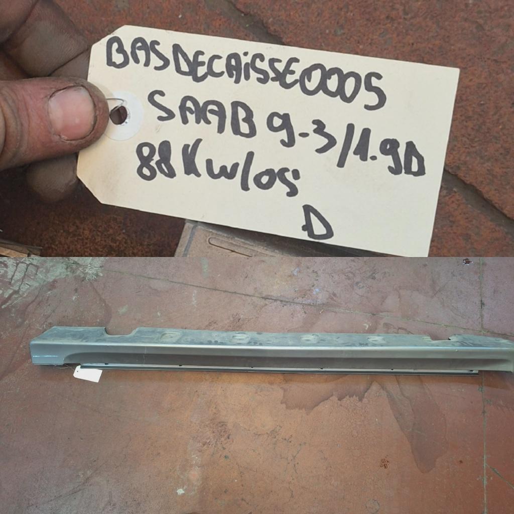 BAS DE CAISSE DROIT SAAB 9-3 1.9D/05, Autos : Pièces & Accessoires, Enlèvement, Révisé, Saab, Pare-chocs